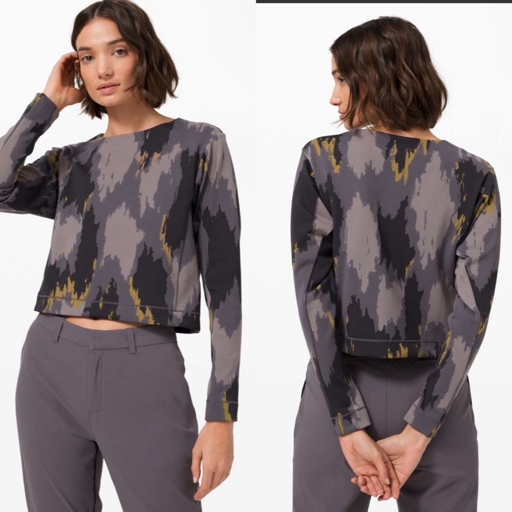 Lululemon X Robert Geller Take The Moment Long Sleeve Sweatshirt